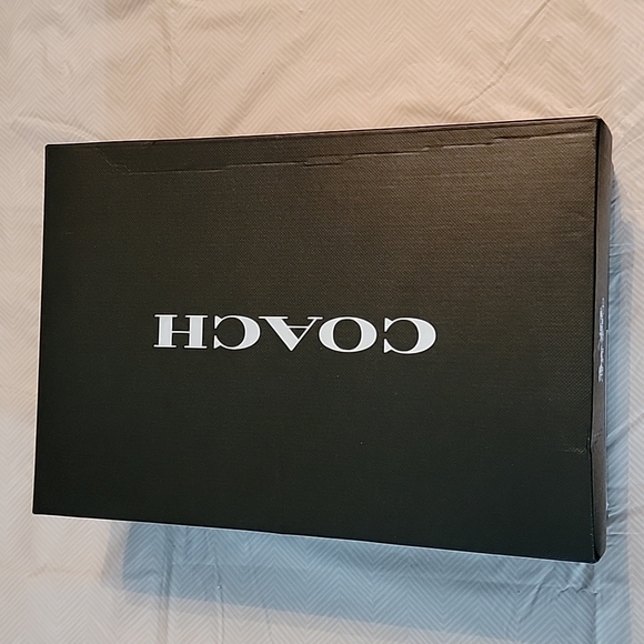 Coach Ulyssa Dark Gold Metallic Slides Sandals Women's Size 10 NIB - Picture 6 of 8